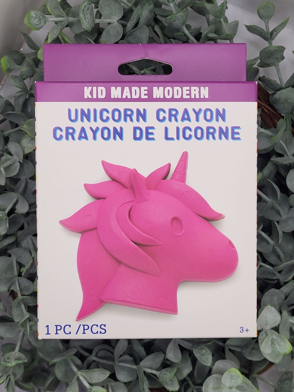 Pink Unicorn Crayon